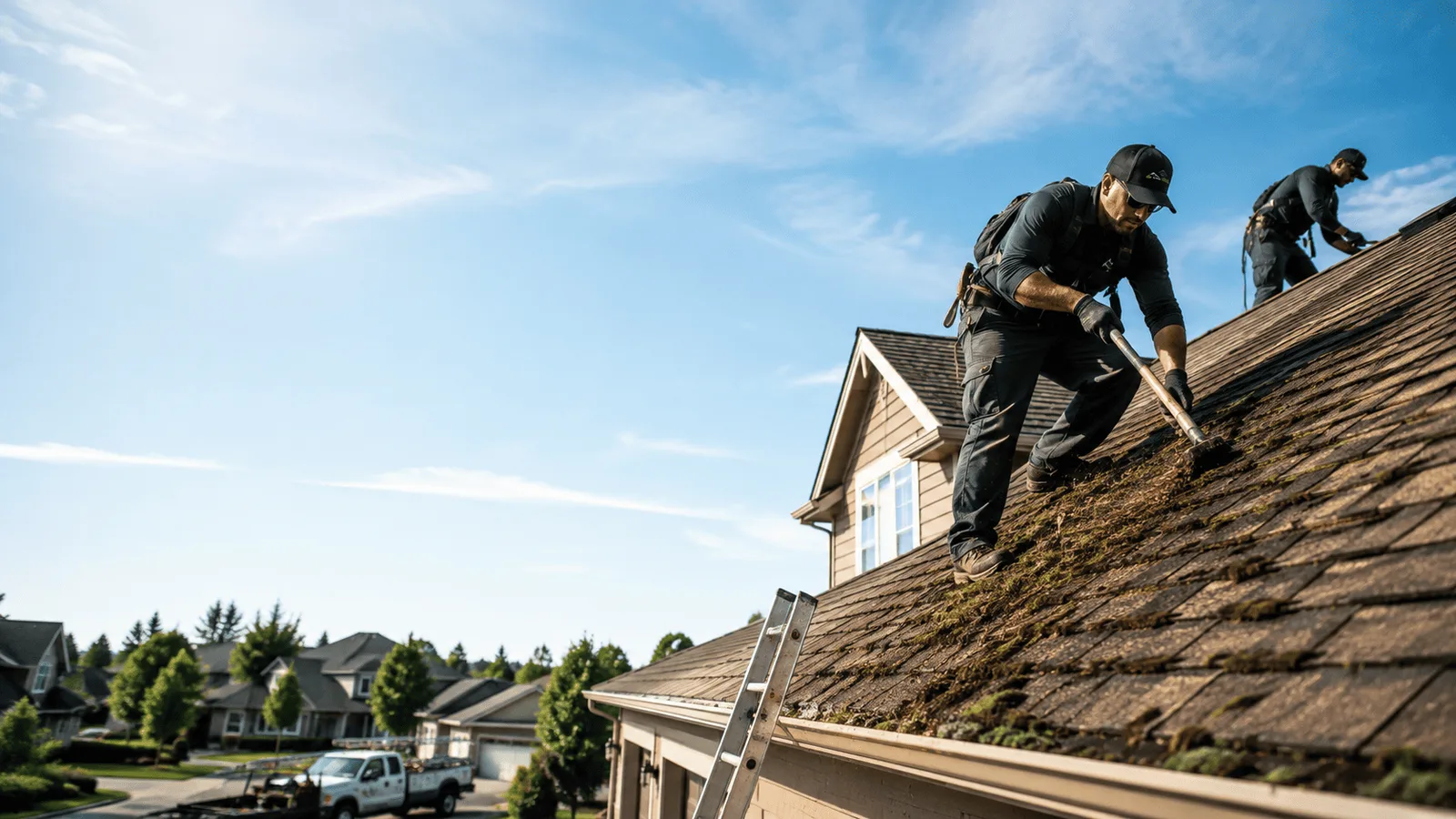 Roof Moss Removal in Madison, SD near me